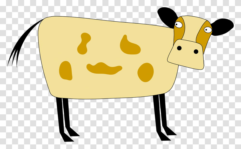 Cow Yellow Clipart, Food, Cornbread, Brie Transparent Png