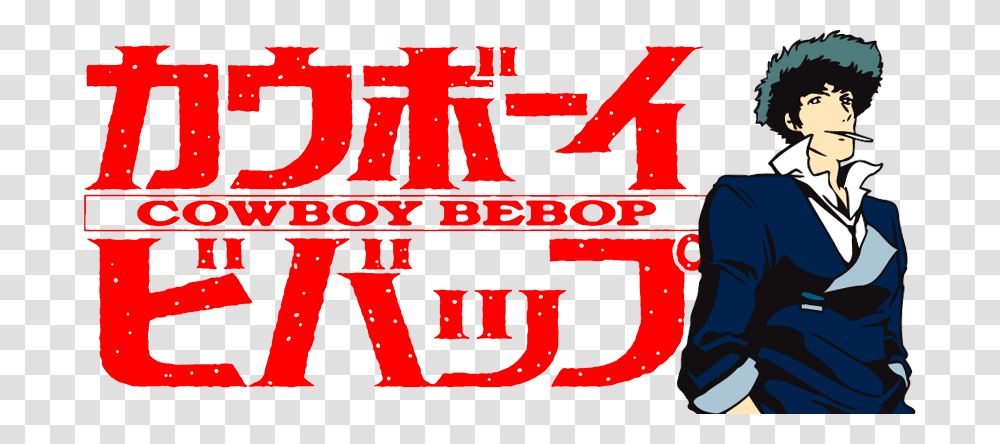 Cowboy Bebop Cowboy Bebop Logo, Word, Alphabet, Person Transparent Png
