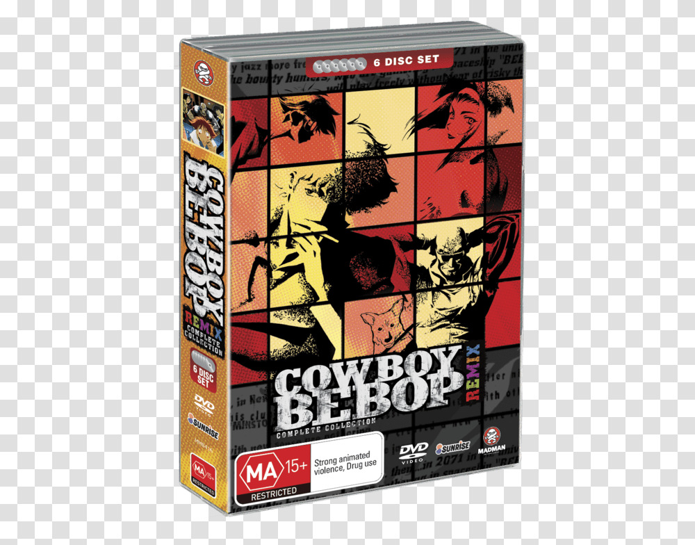 Cowboy Bebop Dvd, Poster, Advertisement, Paper, Book Transparent Png