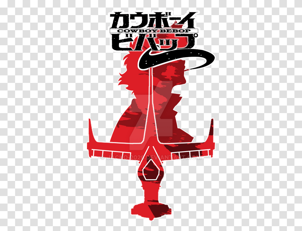 Cowboy Bebop Logo I Made For A Video Language, Text, Leisure Activities, Symbol, Advertisement Transparent Png