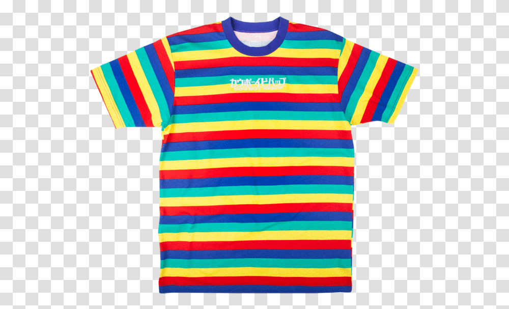 Cowboy Bebop Rainbow Shirt, Apparel, T-Shirt, Jersey Transparent Png