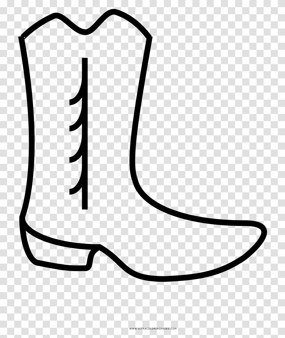 Cowboy Boot Coloring, Gray, World Of Warcraft Transparent Png