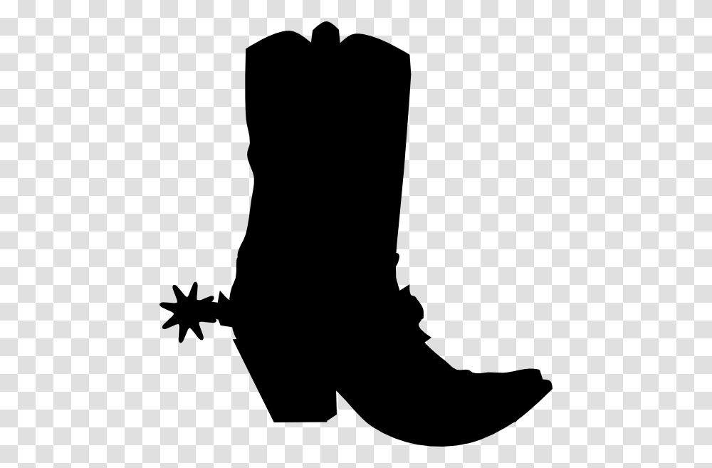 Cowboy Boot Cowboy Hat Clip Art Cowboy Boots Silhouette, Gray, World Of Warcraft Transparent Png