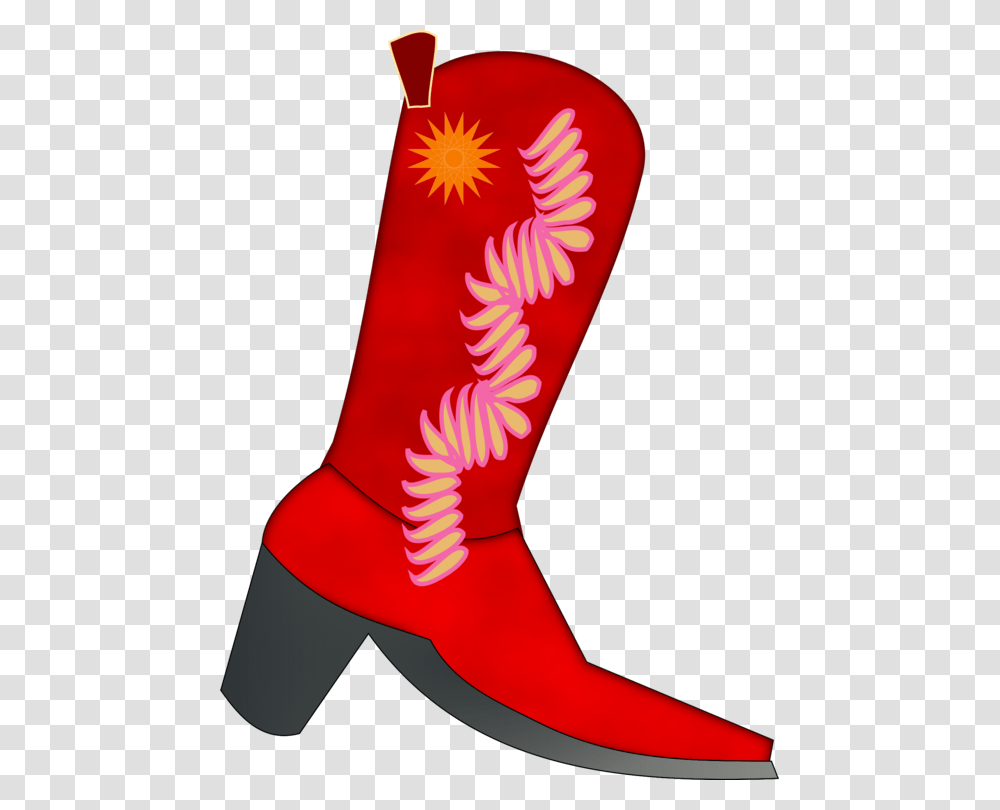 Cowboy Boot Shoe Cowboy Hat, Stocking, Christmas Stocking, Gift Transparent Png