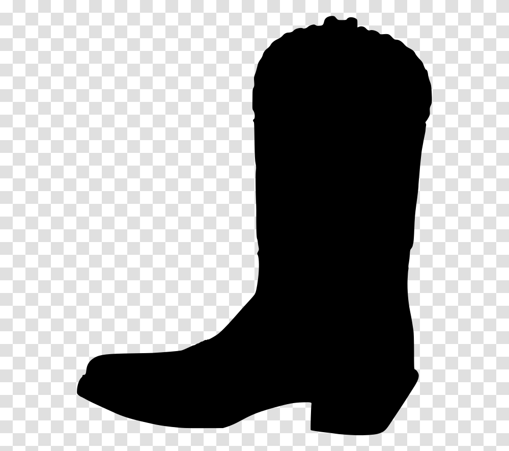 Cowboy Boot Svg Free Black Cowboy Boots Clipart, Gray, World Of Warcraft Transparent Png