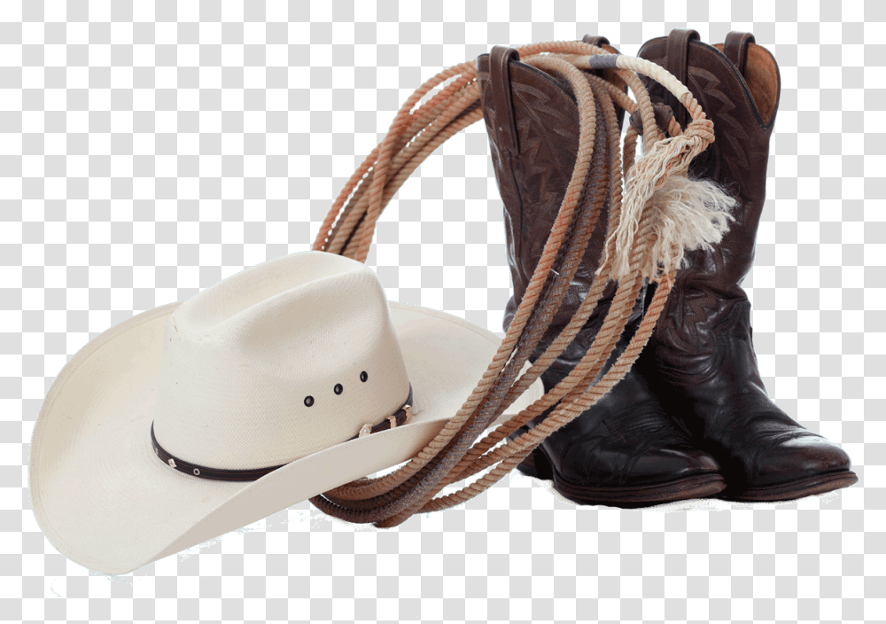 Cowboy Boots And Hat, Apparel, Cowboy Hat, Shoe Transparent Png