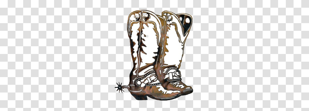 Cowboy Boots Clear Scroll Saw Patterns Art, Apparel, Footwear Transparent Png