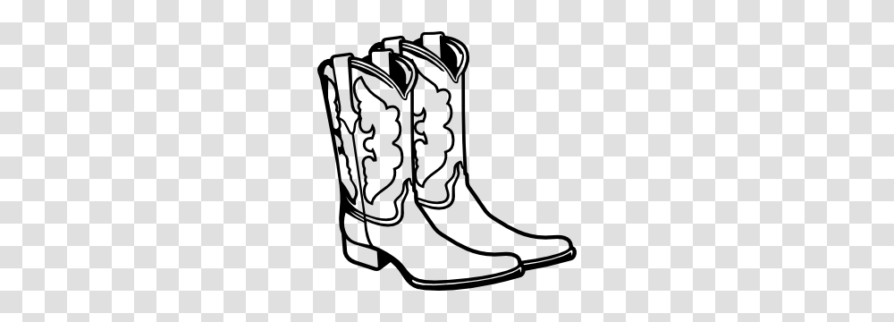 Cowboy Boots Sticker, Apparel, Footwear Transparent Png