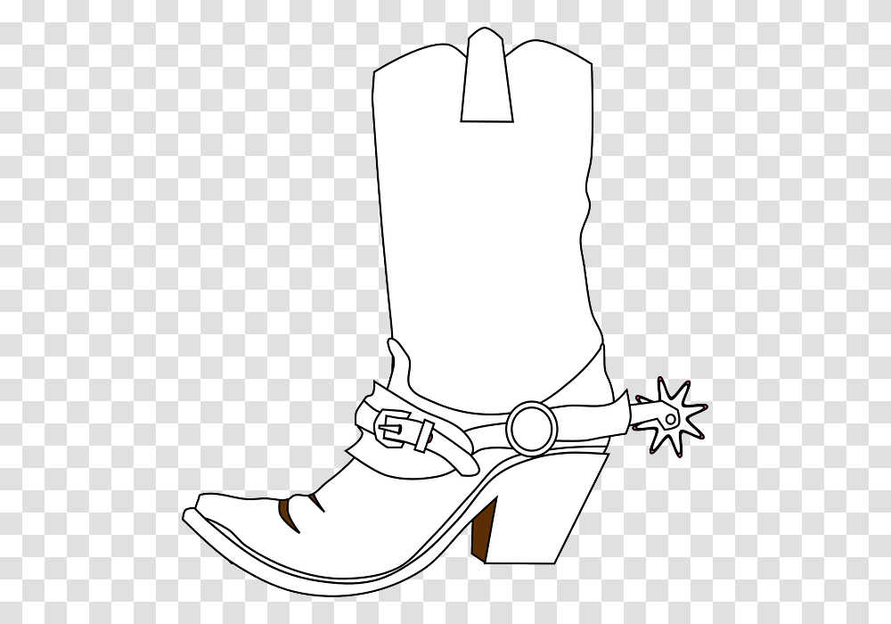 Cowboy Boots With Spurs Cowboy Boots With Spurs, Apparel, Footwear, Shovel Transparent Png