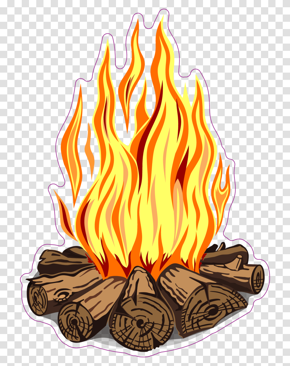 Cowboy Campfire Clipart Clip Art Camp Fire, Bonfire, Flame Transparent Png