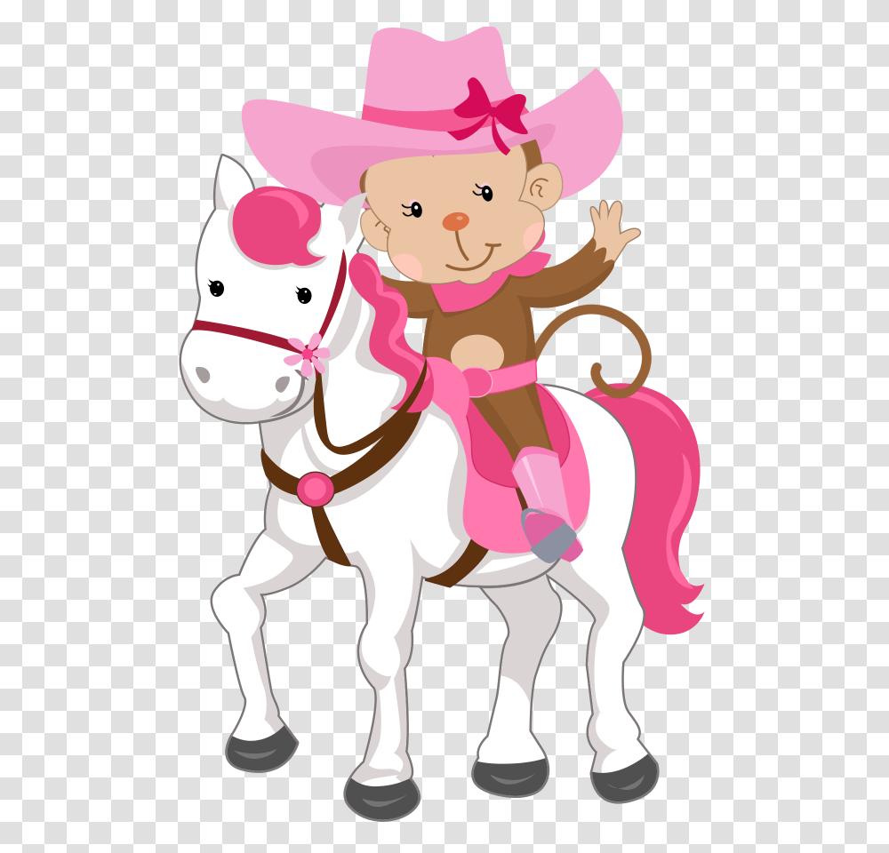 Cowboy Clipart Monkey, Toy, Rodeo, Animal, Mammal Transparent Png