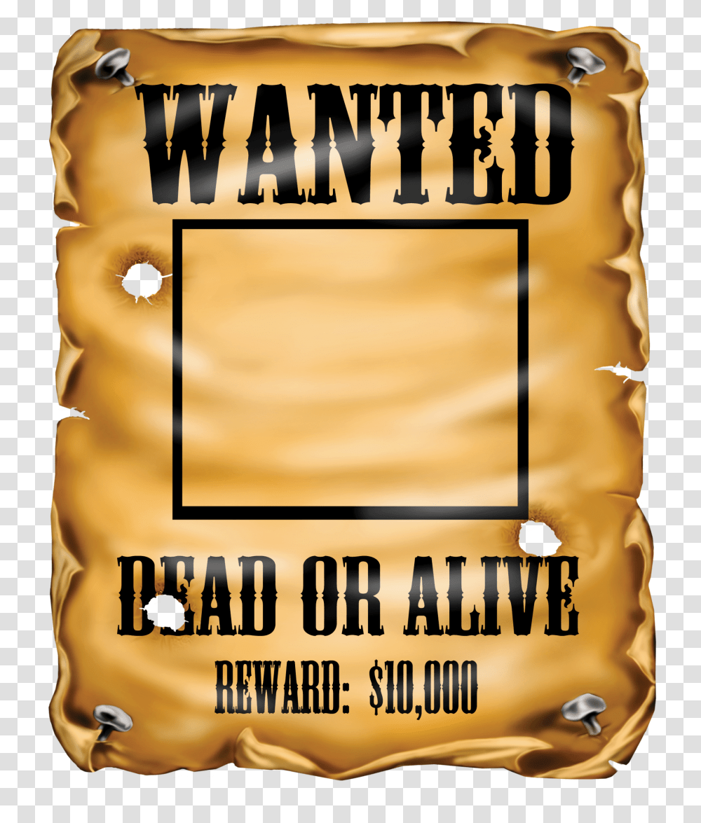 Cowboy Clipart Wanted, Paper, Advertisement, Birthday Cake Transparent Png