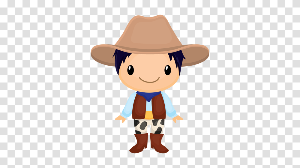 Cowboy E Cowgirl Cowboys Clip Art, Doll, Toy, Apparel Transparent Png