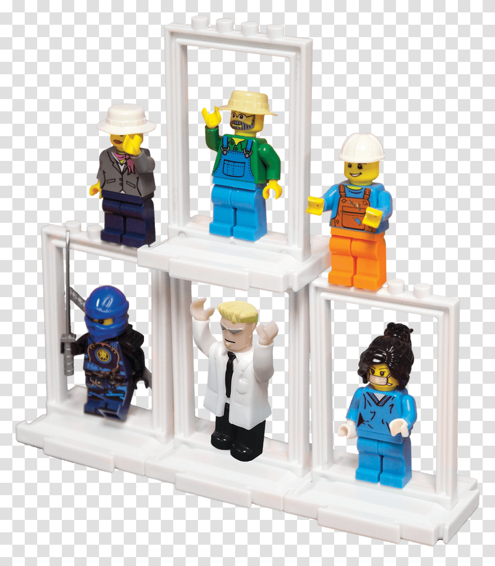 Cowboy Frame Lego, Person, Human, Figurine, Toy Transparent Png