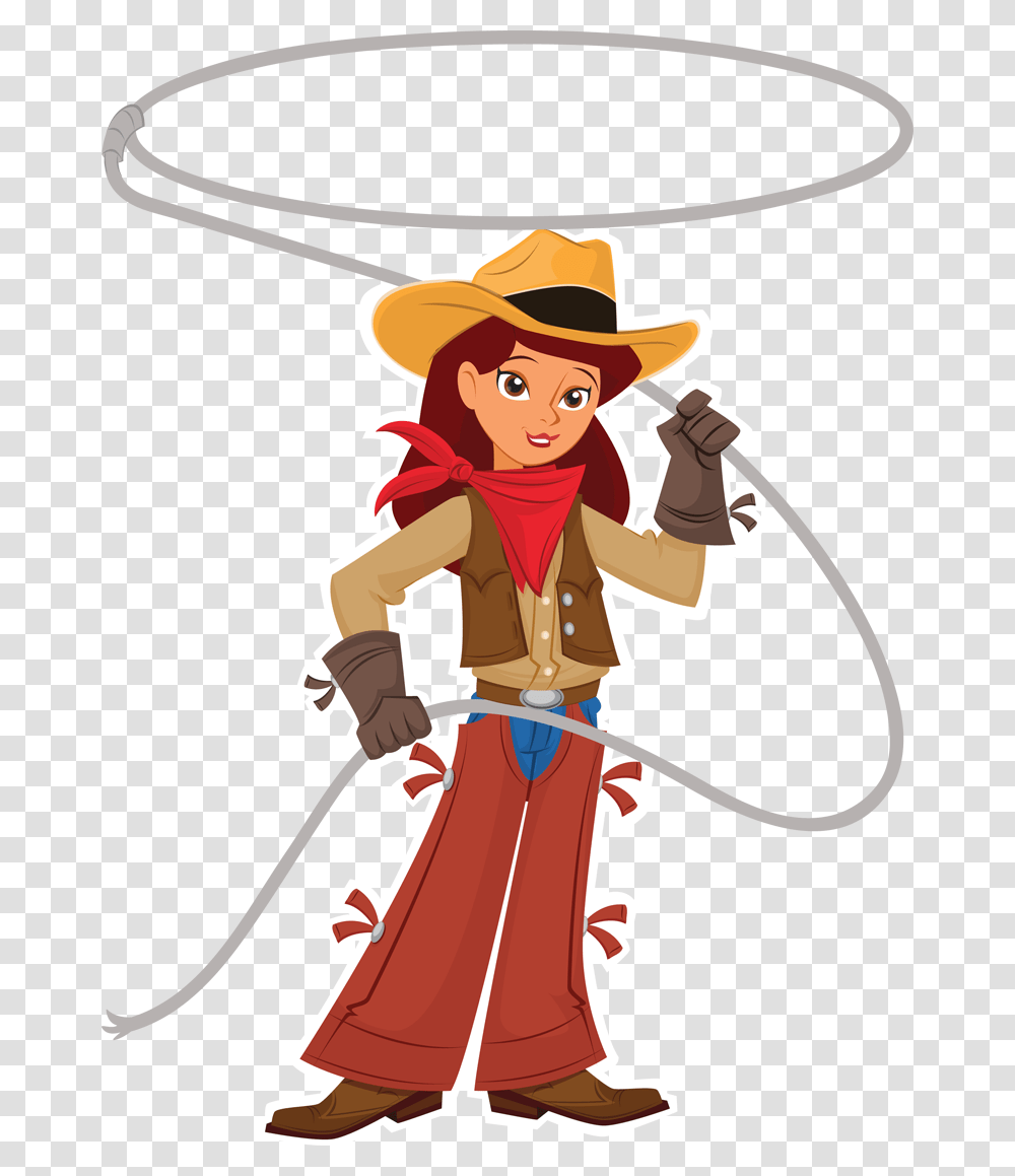 Cowboy Free Cowgirl Clipart 2 Clipartwiz Cowboys Clipart, Hat, Person, Costume Transparent Png
