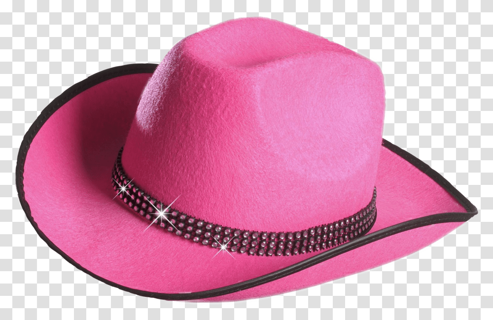 Cowboy Hat Baseball Cap Pink Cowboy Hat, Clothing, Apparel, Sombrero Transparent Png