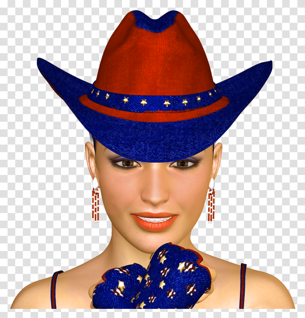 Cowboy Hat, Apparel, Person, Human Transparent Png