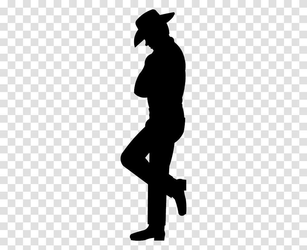 Cowboy Images Free Download In This, Silhouette, Person, Human, Standing Transparent Png