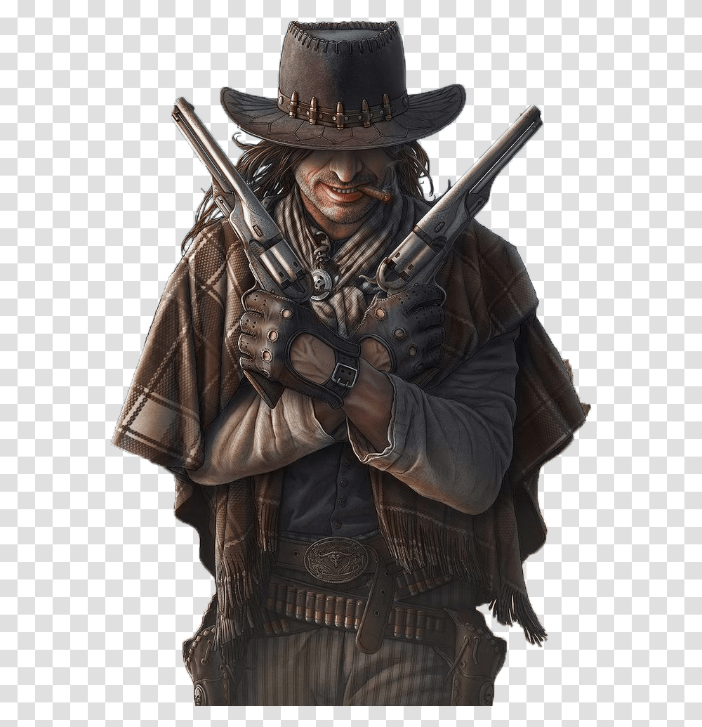 Cowboy, Person, Human, Hat Transparent Png