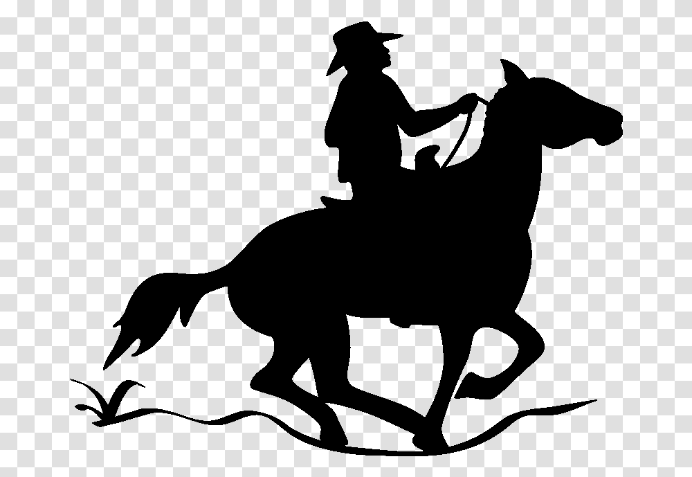 Cowboy Silhouette Cowboy Clip Art, Gray, World Of Warcraft Transparent Png