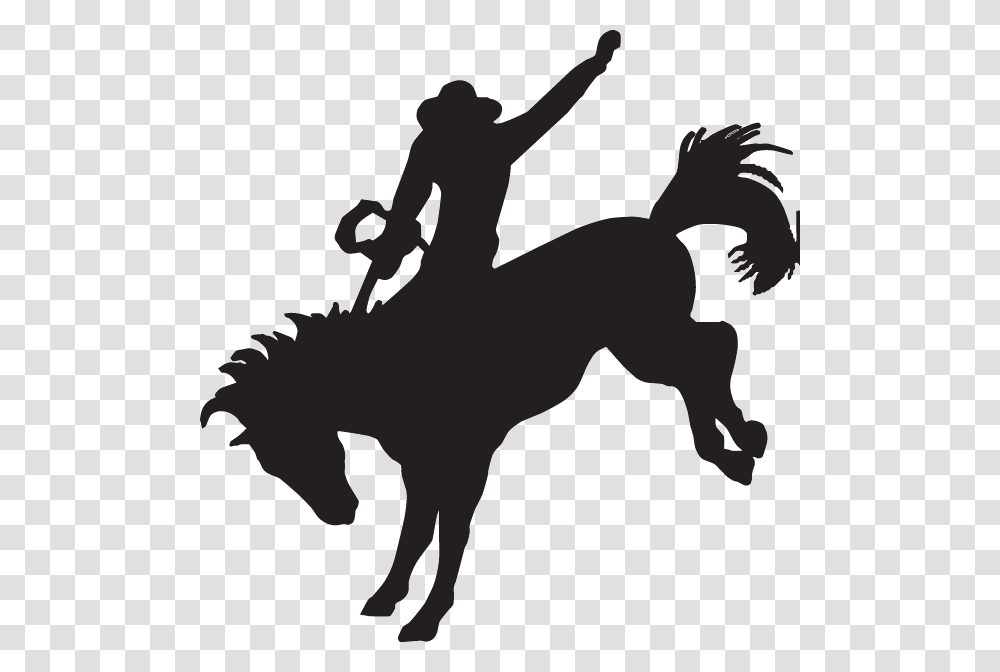 Cowboy Silhouette Decal, Stencil, Person, Human, People Transparent Png