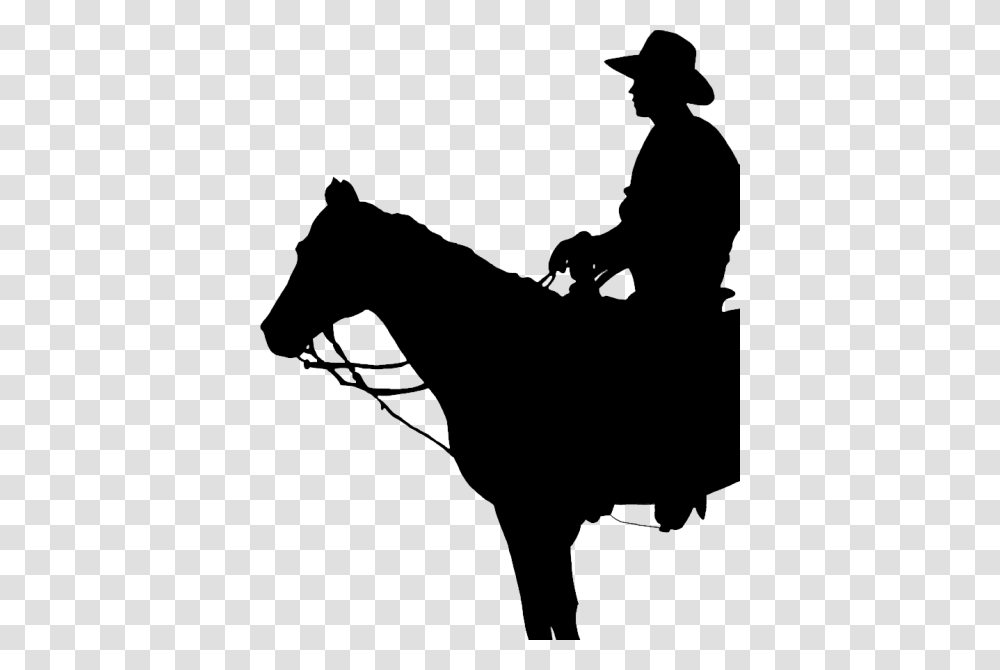 Cowboy Silhouette, Horse, Mammal, Animal, Person Transparent Png