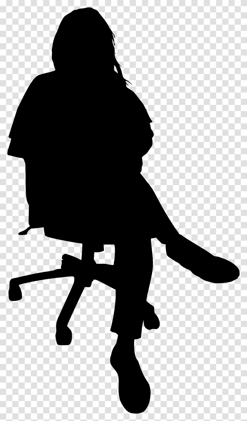 Cowboy Silhouette No Background, Gray, World Of Warcraft Transparent Png