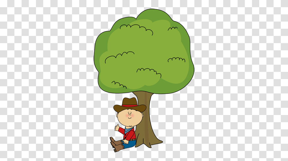 Cowboy Sitting Under A Tree Western Clip Art Art, Baseball Cap, Hat, Apparel Transparent Png