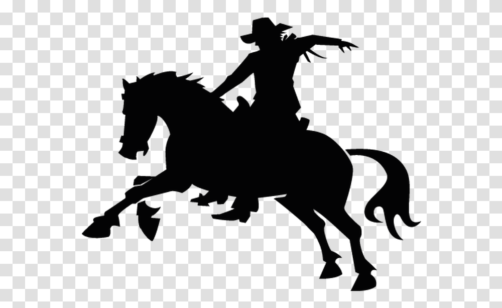 Cowboy Vector Graphics Rodeo Silhouette Image, Horse, Mammal, Animal, Equestrian Transparent Png