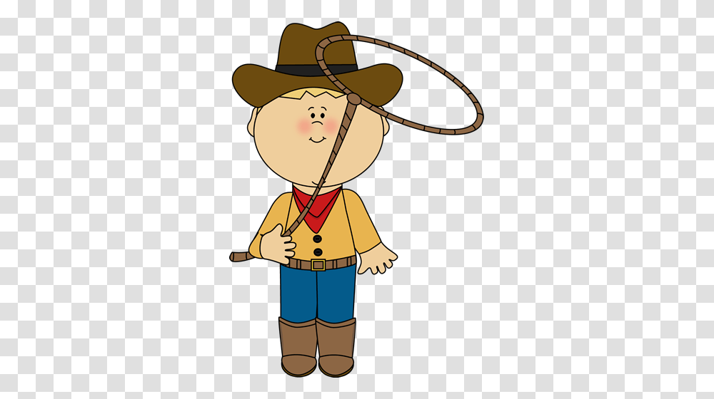 Cowboy With A Lasso Printables For Kids Clip Art, Apparel, Hat, Cowboy Hat Transparent Png