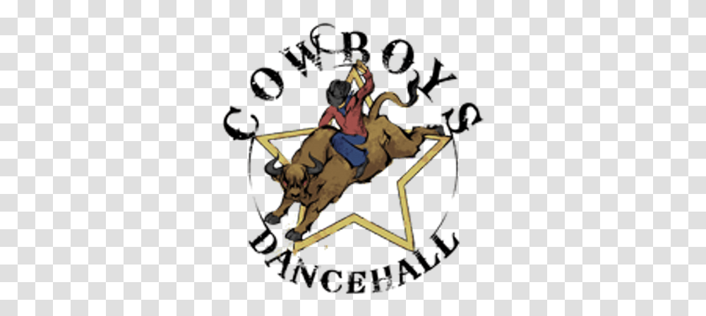 Cowboys Dancehall Bull Riding, Person, People, Duel, Sport Transparent Png