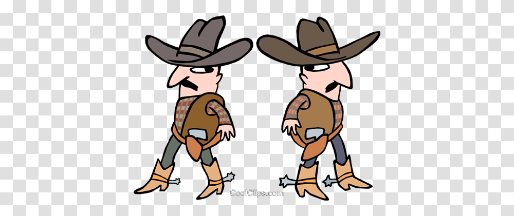 Cowboys Royalty Free Vector Clip Art Illustration, Apparel, Hat, Cowboy Hat Transparent Png