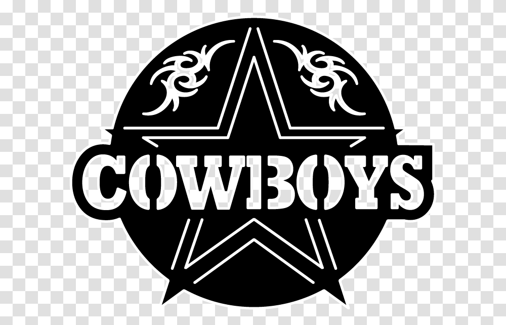 Cowboys Star And Ornaments Dxf File Cut Ready For Cnc Cowboys Dxf, Stencil, Logo, Trademark Transparent Png