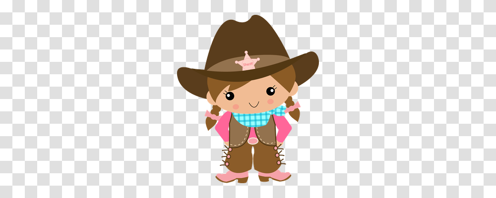 Cowgirl Baby Cliparts Free Download Clip Art, Apparel, Cowboy Hat Transparent Png