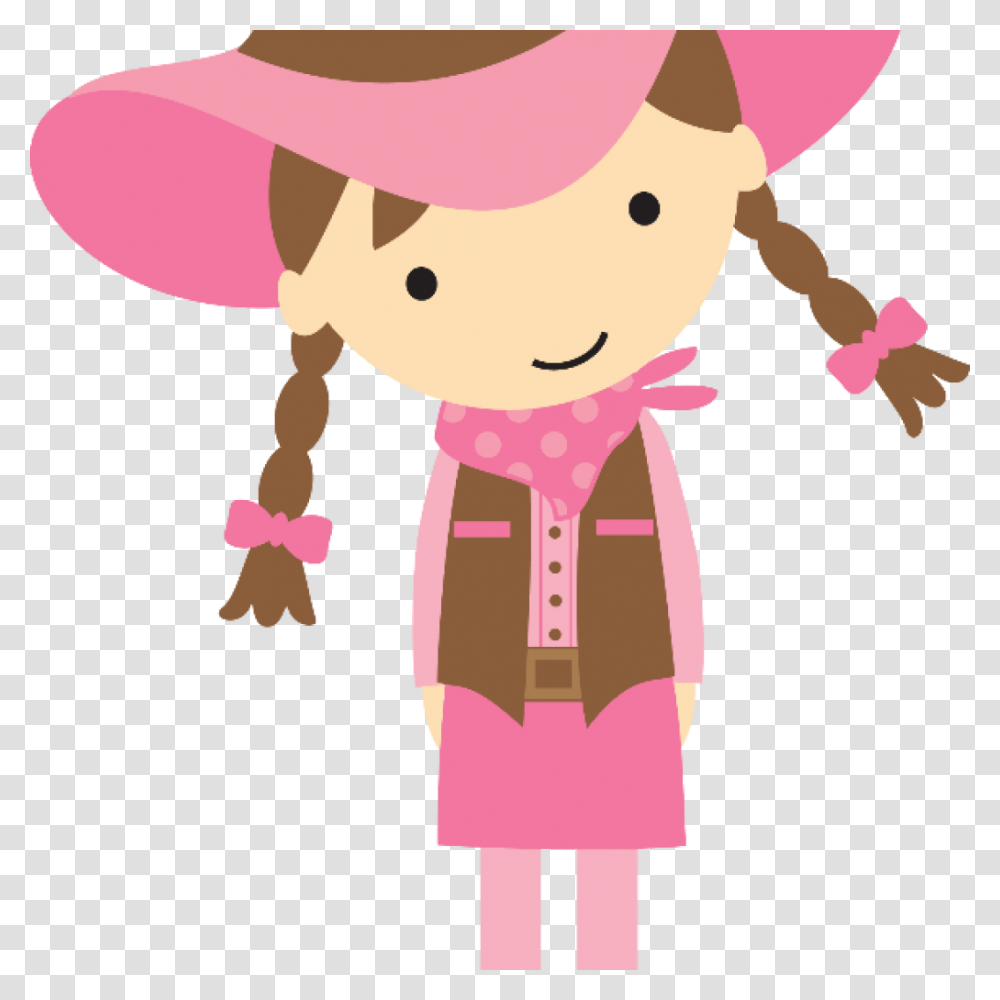 Cowgirl Clipart Cowboy E Minus Clip Art Country Time, Doll, Toy, Apparel Transparent Png