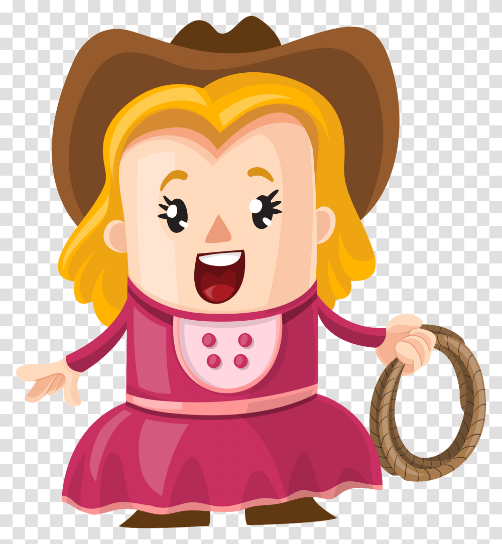 Cowgirl Clipart I M So Grateful Animated, Food, Knot Transparent Png