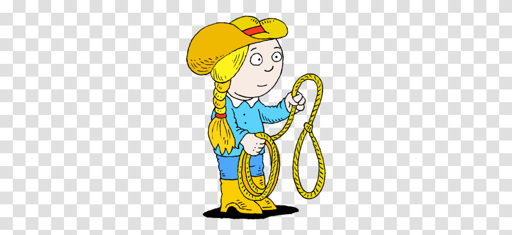Cowgirl Clipart Image, Rope, Knot, Outdoors Transparent Png