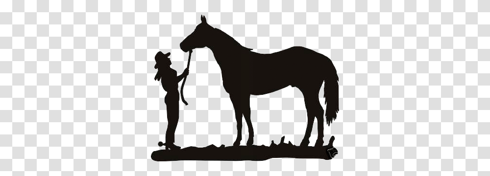 Cowgirl On Horse Images, Silhouette, Person, Human, Mammal Transparent Png