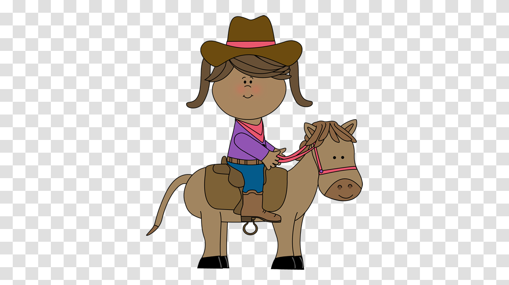 Cowgirl Riding A Horse From Mycutegraphics Western Clip Art, Person, Mammal, Animal Transparent Png