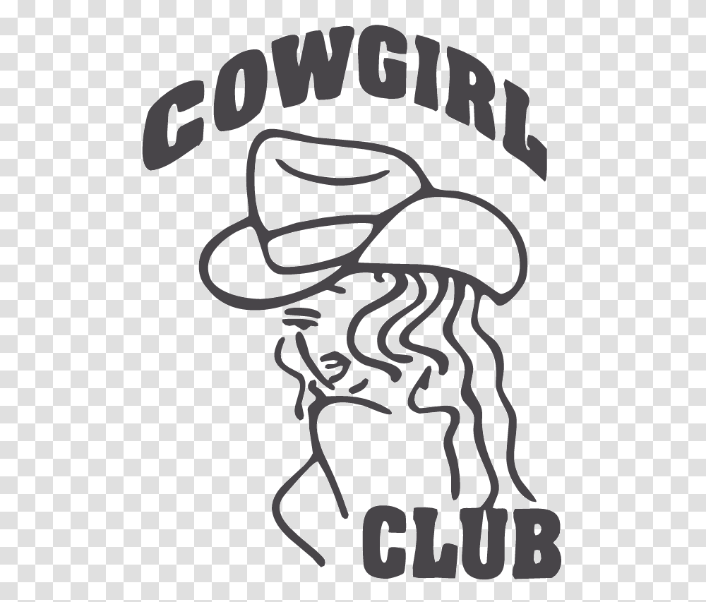 Cowgirl Silhouette Cowgirl, Label, Sticker Transparent Png