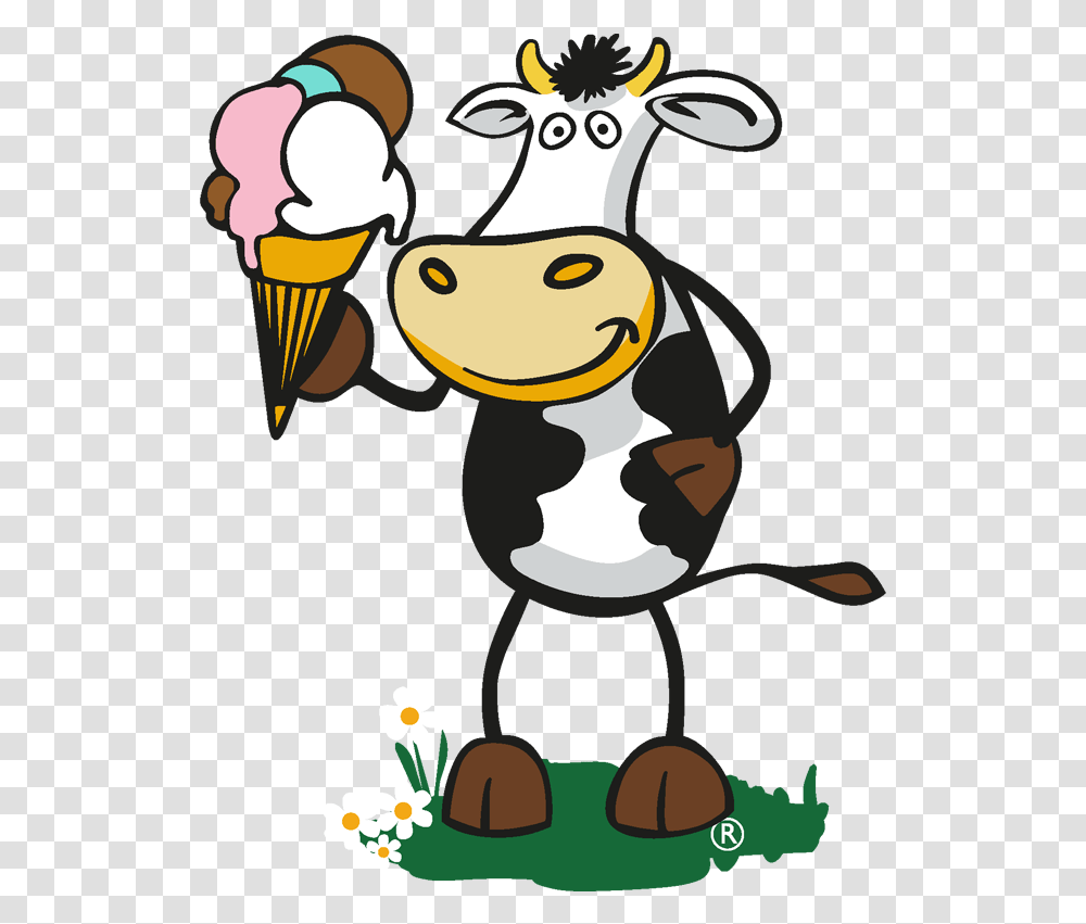 Cows And Ice Cream, Cattle, Mammal, Animal, Dairy Cow Transparent Png