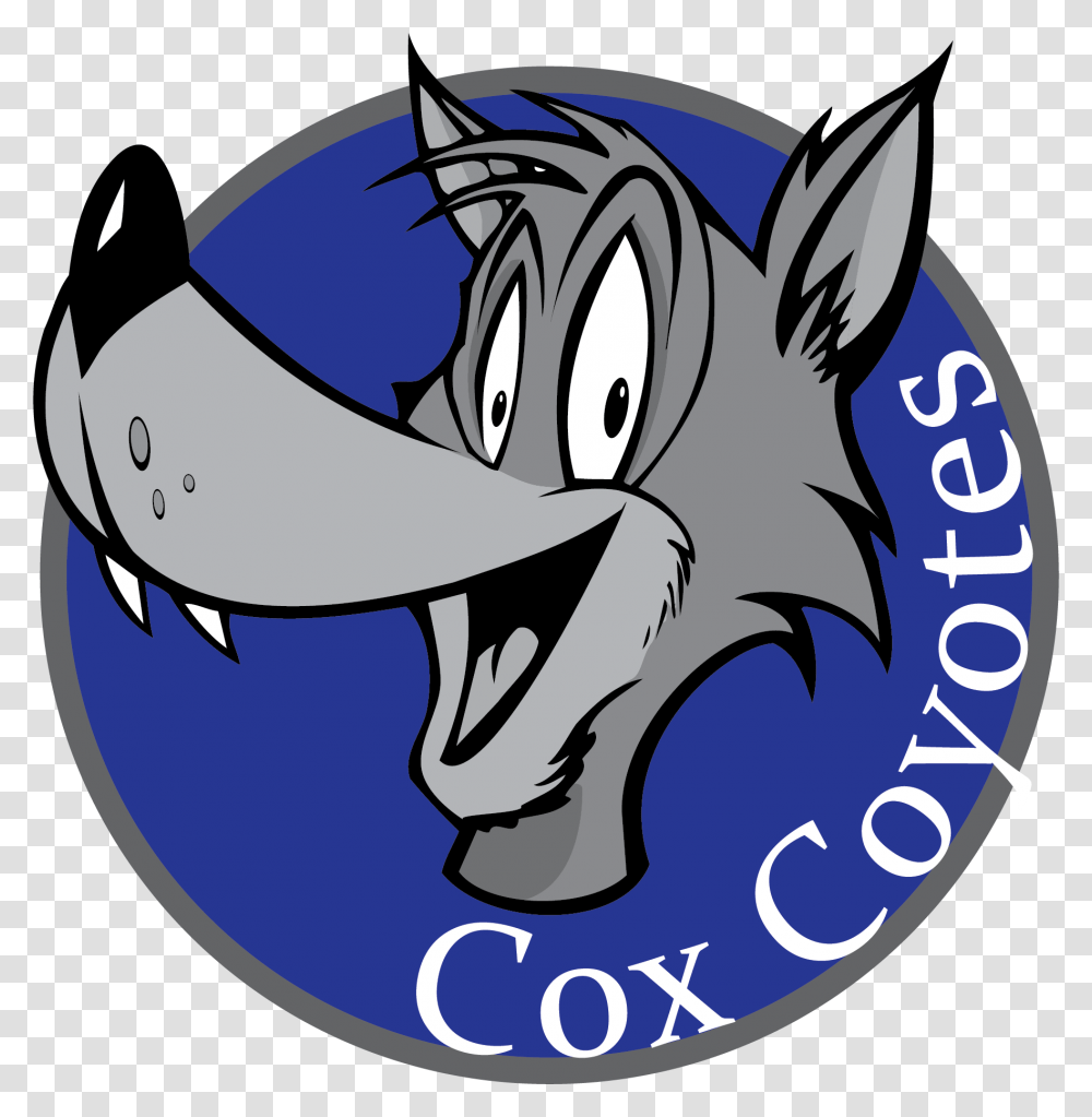 Cox Coyote, Logo, Trademark, Emblem Transparent Png