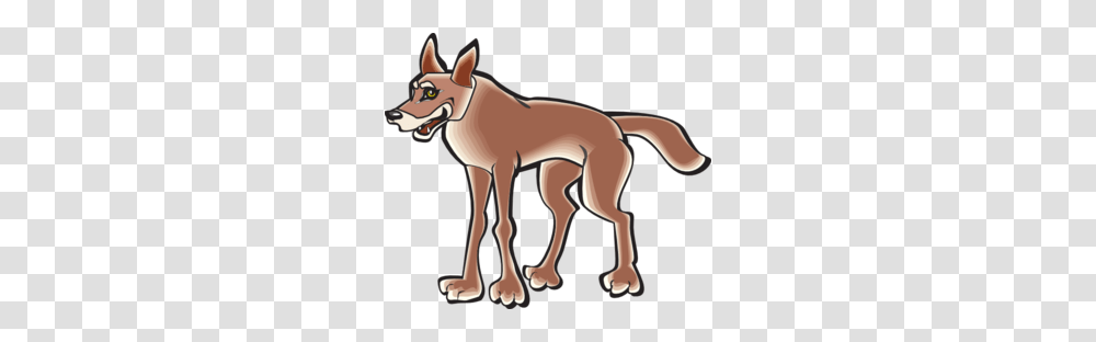 Coyote Cartoon Clip Art, Mammal, Animal, Wolf, Red Wolf Transparent Png