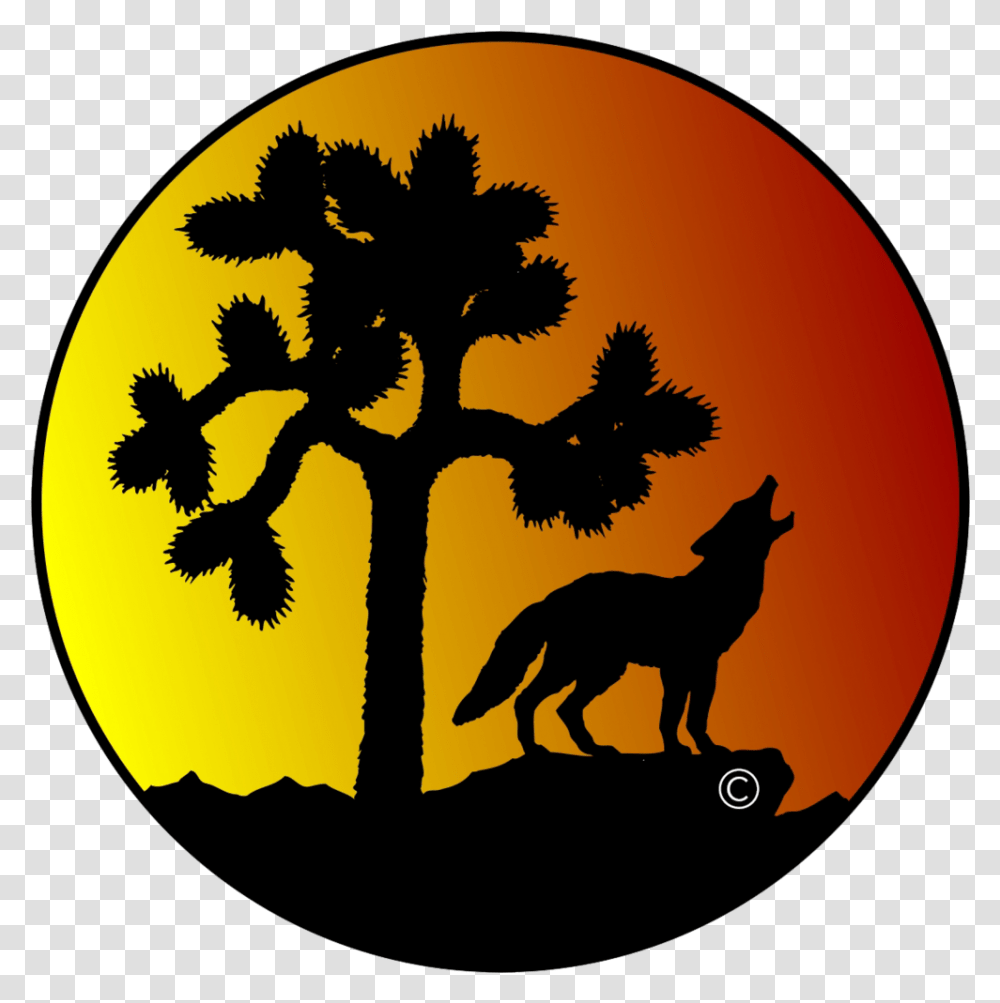 Coyote Corner Joshua Tree, Dog, Animal, Symbol, Logo Transparent Png