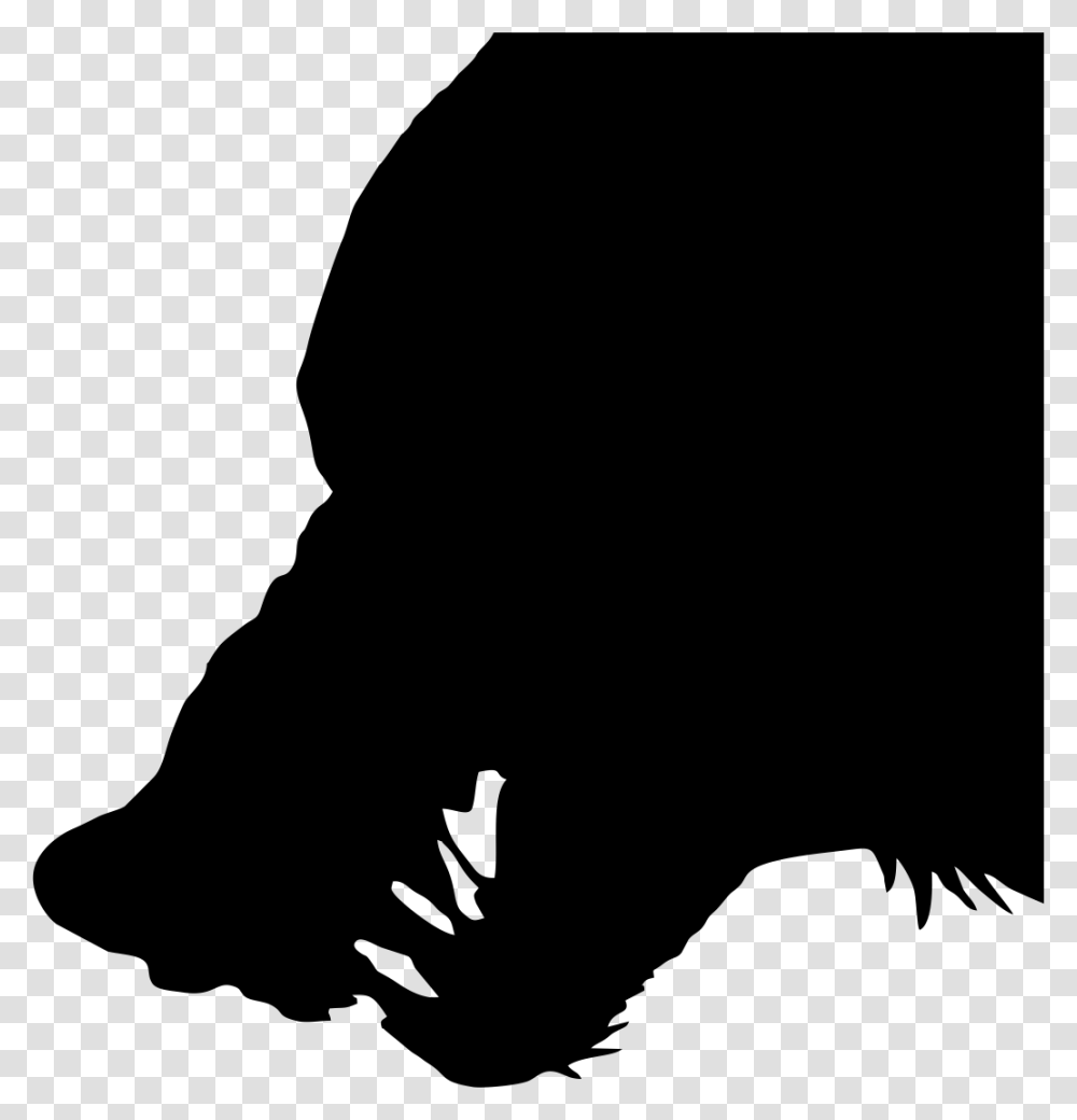 Coyote Howling, Silhouette, Person, Human, Mammal Transparent Png