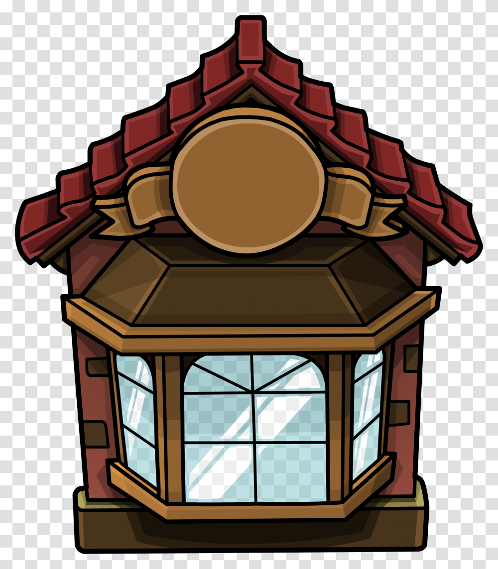 Cozy Red Club Penguin Cartoon, Architecture, Building, Lantern, Lamp Transparent Png