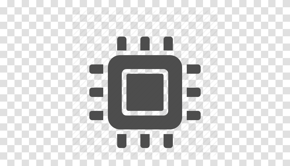 Cpu Hardware Microprocessor Processor Icon, Electrical Device, Word, Switch Transparent Png