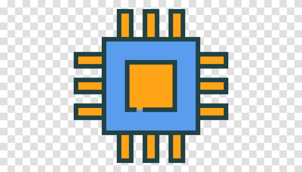 Cpu Icon, Electronic Chip, Hardware, Electronics Transparent Png