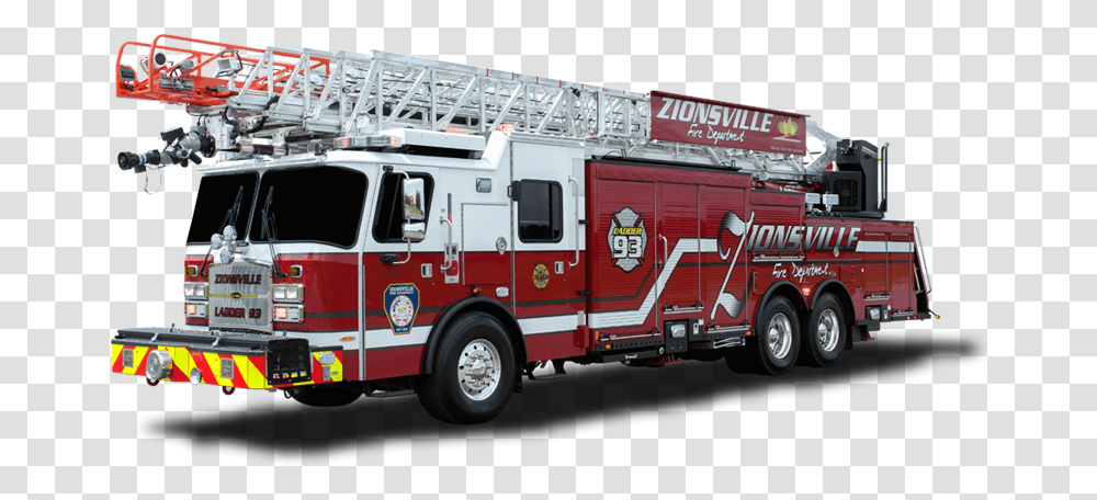 Cr 137 Aerial Ladder Fire Truck - Custom Trucks E One Aerial Ladder Fire Truck, Vehicle, Transportation Transparent Png