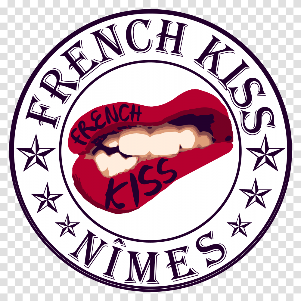Cra Du Logo French Kiss Nmes Association Vnementiel Brandy Melville Tumblr Stickers, Label, Trademark Transparent Png